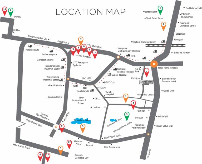  soham Images for Location Plan of Sumadhura Soham
