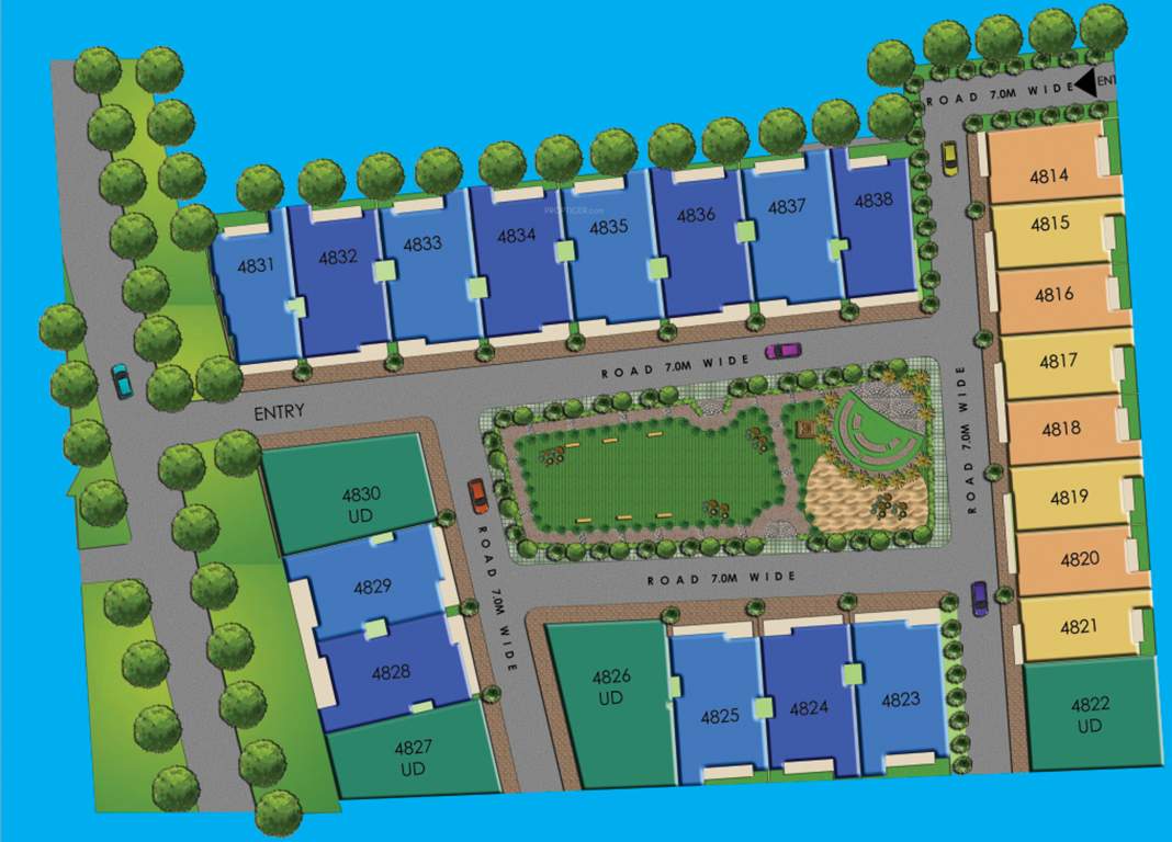  12th avenue Images for Layout Plan of VP 12th Avenue