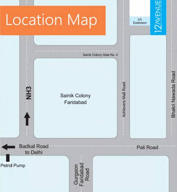  12th-avenue Images for Location Plan of VP 12th Avenue