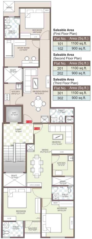 Images for Cluster Plan of Icarus Shivansh Residency