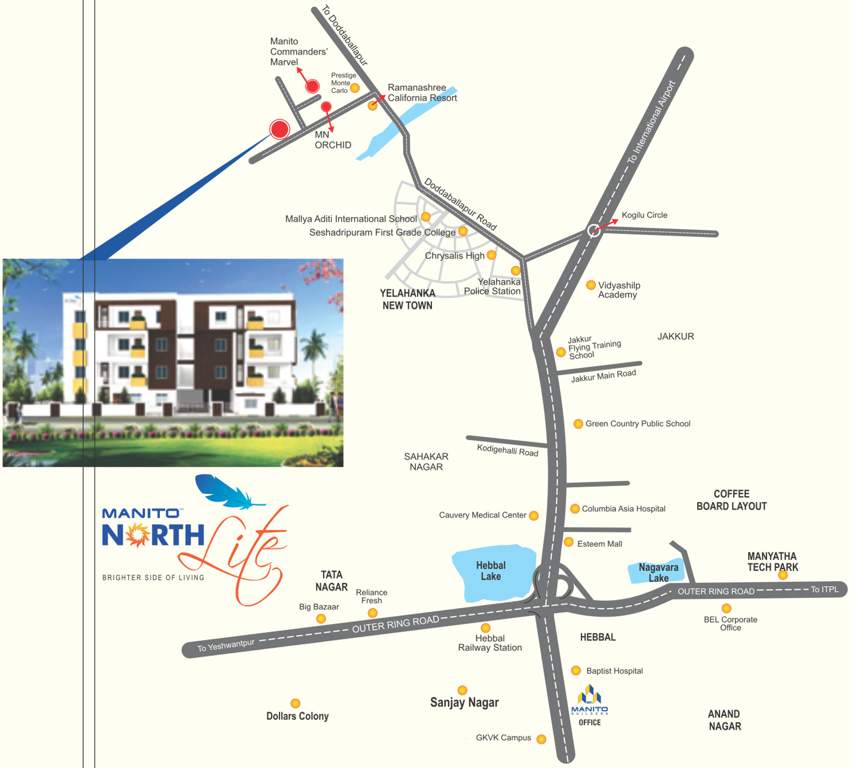 northlite Images for Location Plan of Manito Northlite