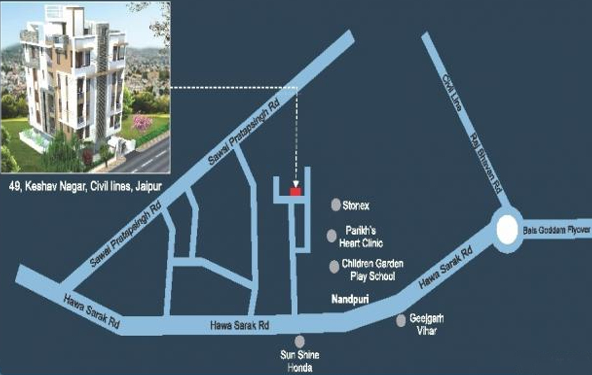  belle vue Location Plan