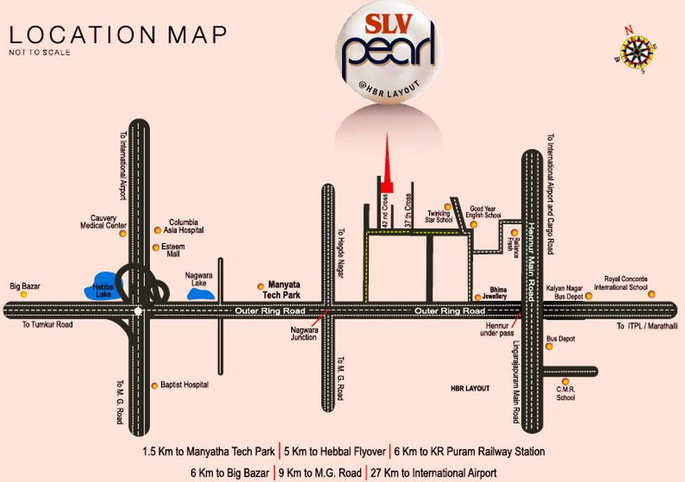  pearl Images for Location Plan of SLV Structures Pearl