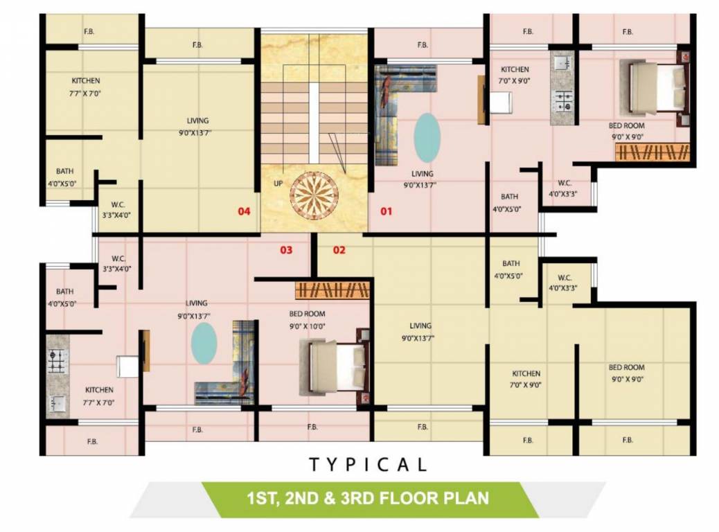 Images for Cluster Plan of Tulsi Chhaya