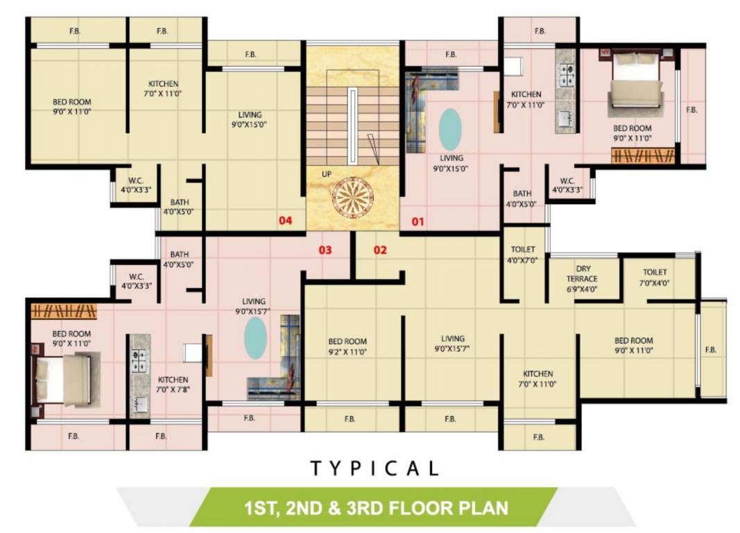 Images for Cluster Plan of Tulsi Chhaya
