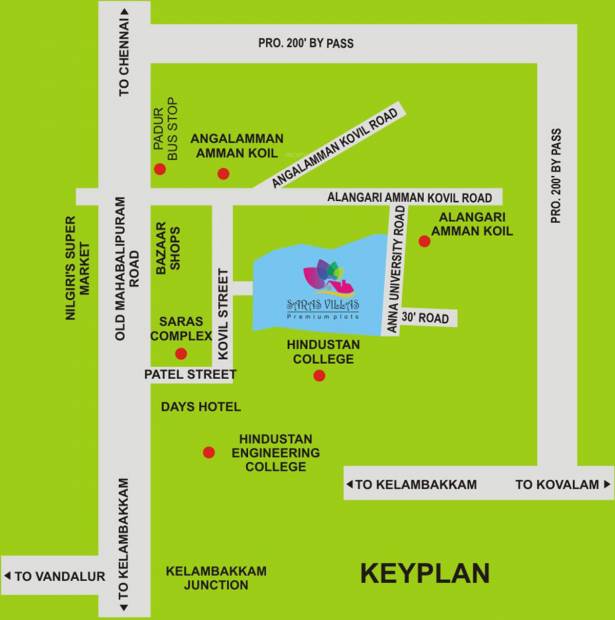 Images for Location Plan of Sendhur Saras Enclave