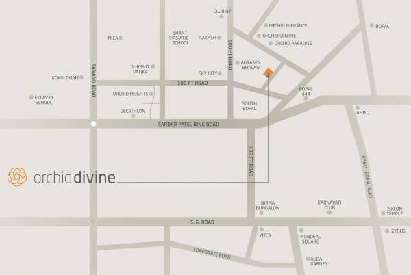 Images for Location Plan of Goyal Orchid Divine