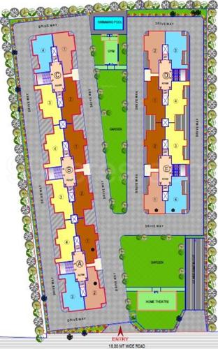 Images for Master Plan of Goyal Orchid Divine