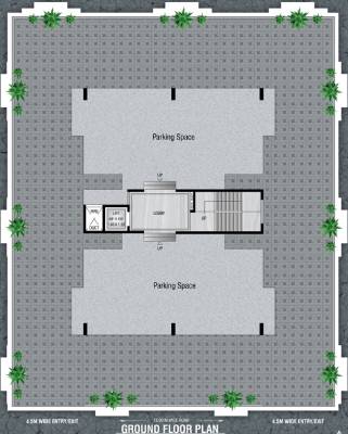 castel-arcade Castel Arcade Cluster Plan for Ground Floor