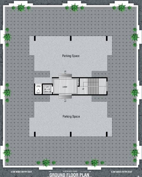  castel-arcade Castel Arcade Cluster Plan for Ground Floor