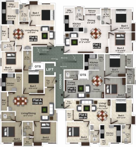 Images for Cluster Plan of Saradeuz Eden