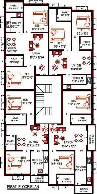 Images for Cluster Plan of Perfect Palazzo