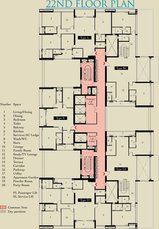 Images for Cluster Plan of Ambuja Utalika Luxury