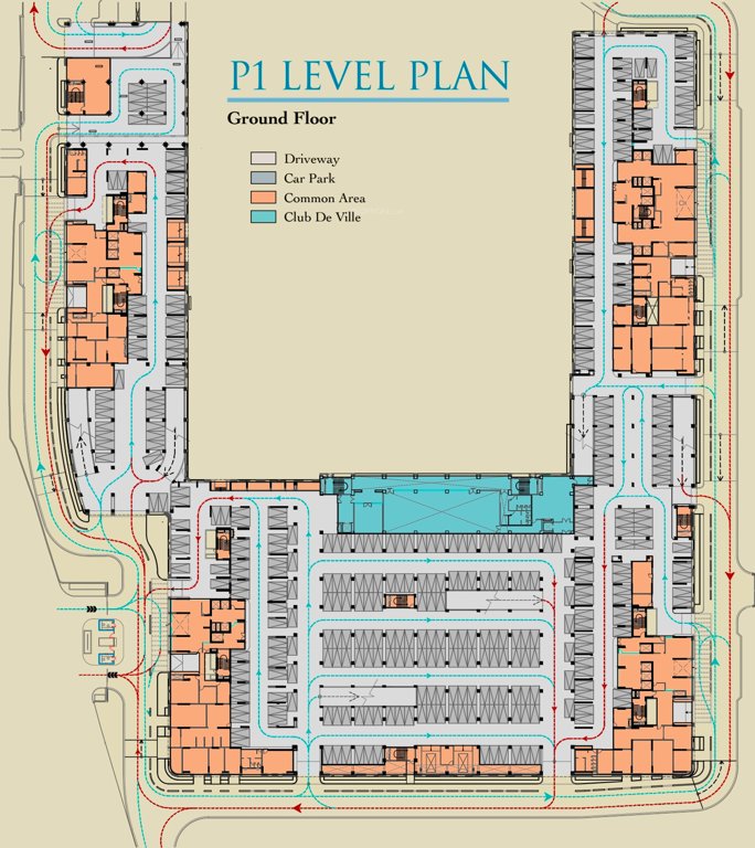 Images for Cluster Plan of Ambuja Utalika Luxury
