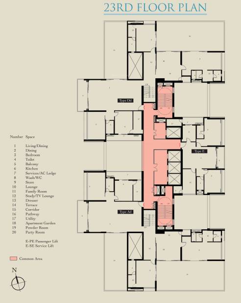 Images for Cluster Plan of Ambuja Utalika Luxury