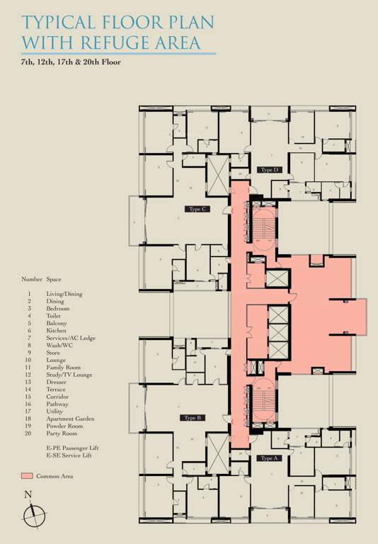 Images for Cluster Plan of Ambuja Utalika Luxury