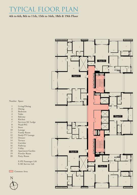 Images for Cluster Plan of Ambuja Utalika Luxury