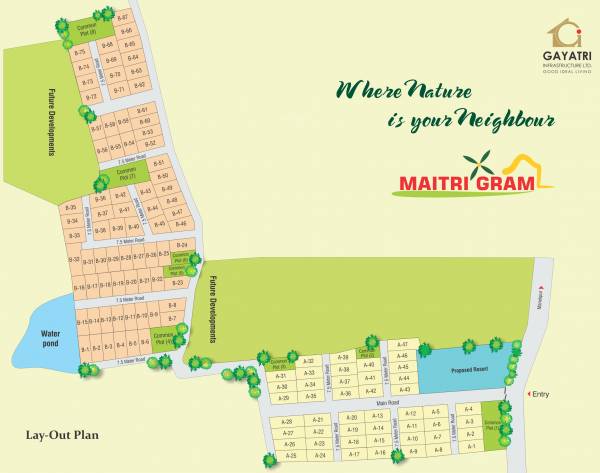 Images for Layout Plan of Gayatri Maitri Gram