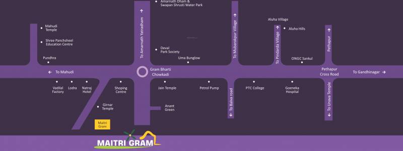 Images for Location Plan of Gayatri Maitri Gram