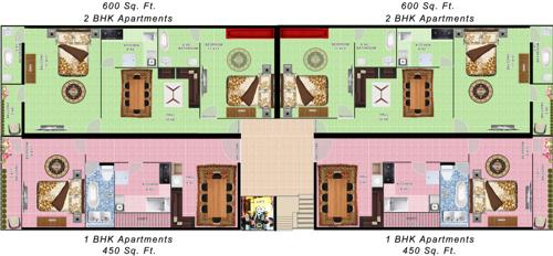 Images for Cluster Plan of Habitech Habitech Apartments apartments Images for Cluster Plan of Habitech Habitech Apartments