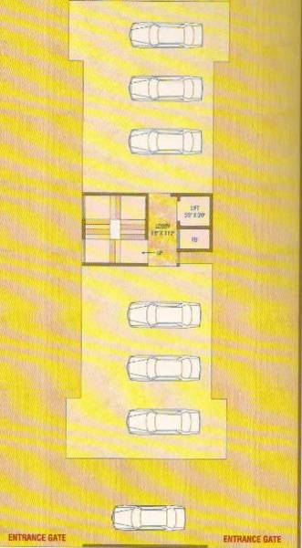  krishna-classic Krishna Classic Cluster Plan For Parking Area