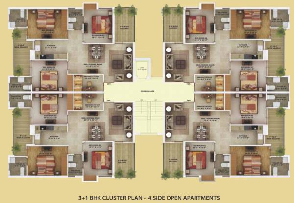 Images for Cluster Plan of Wisteria Nav City Images for Cluster Plan of Wisteria Nav City