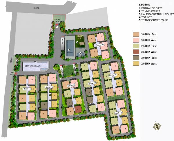  one-marvel Images for Layout Plan of Ramky One Marvel