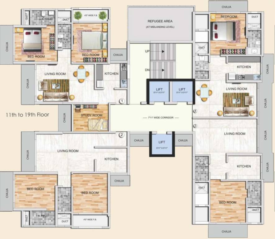  vrindavan Images for Cluster Plan of Right Vrindavan