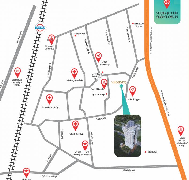  vrindavan Images for Location Plan of Right Vrindavan