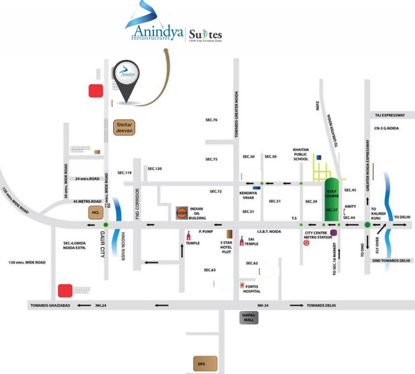 Images for Location Plan of Anindya Suits