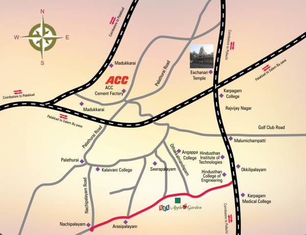 Images for Location Plan of SSS Apple Garden Images for Location Plan of SSS Apple Garden