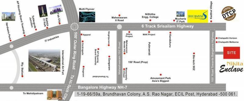 Images for Location Plan of GSRK Estates Shree Bhavya Residency
