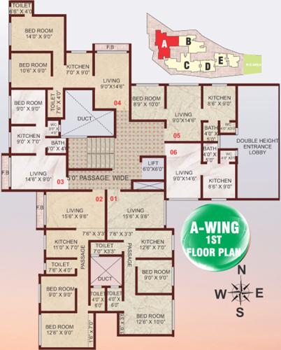 Images for Cluster Plan of Sai Ganesh Gokul Park