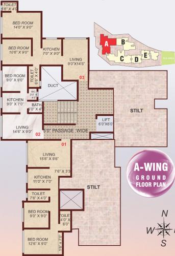 Images for Cluster Plan of Sai Ganesh Gokul Park