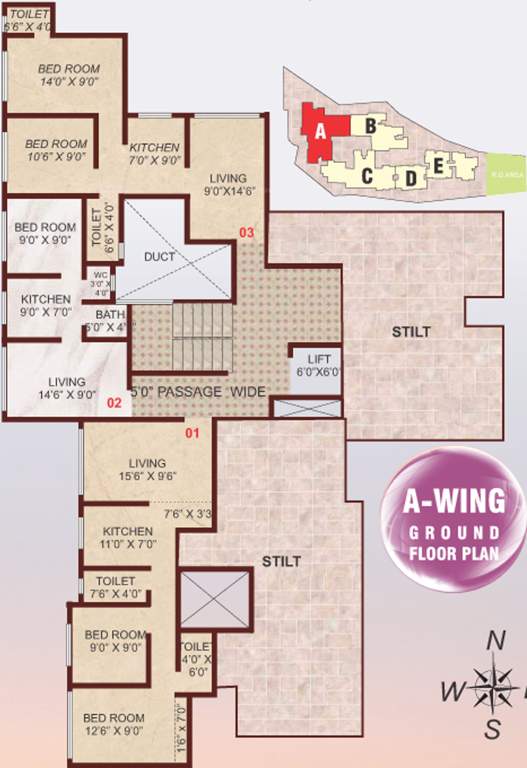 Images for Cluster Plan of Sai Ganesh Gokul Park