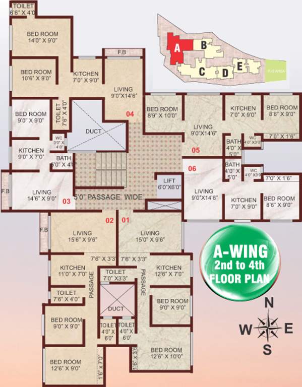 Images for Cluster Plan of Sai Ganesh Gokul Park