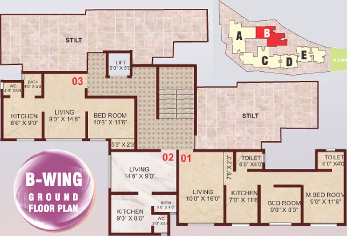 Images for Cluster Plan of Sai Ganesh Gokul Park