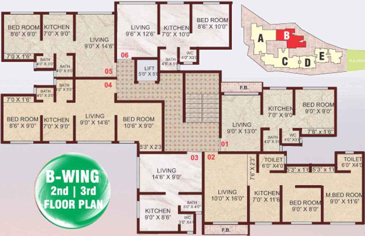 Images for Cluster Plan of Sai Ganesh Gokul Park