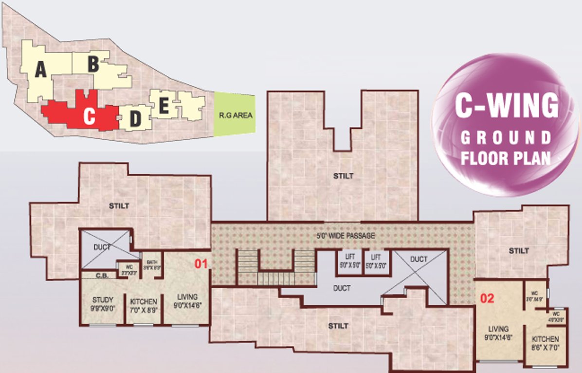 Images for Cluster Plan of Sai Ganesh Gokul Park