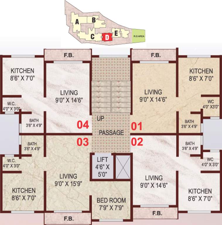 Images for Cluster Plan of Sai Ganesh Gokul Park