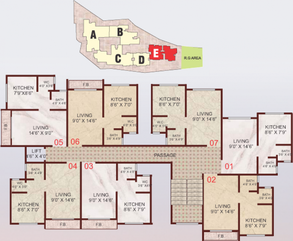 Images for Cluster Plan of Sai Ganesh Gokul Park