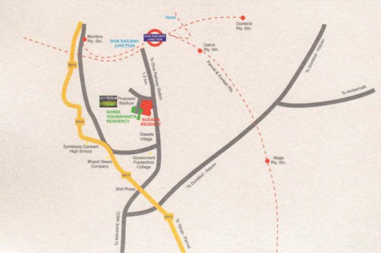  shree vighnahrta residency Location Plan