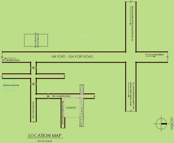 Images for Location Plan of Santhi Hill View Images for Location Plan of Santhi Hill View