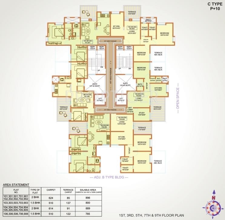 Images for Cluster Plan of Pate Balark Arcadia