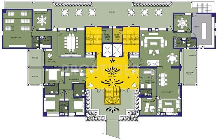 Images for Cluster Plan of Ambuja Neotia Upohar Luxury Gold