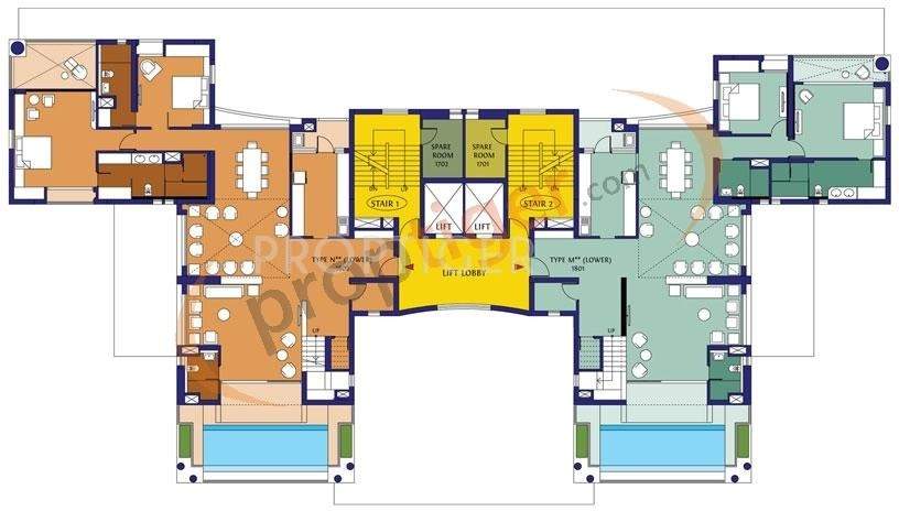 Images for Cluster Plan of Ambuja Neotia Upohar Luxury Gold