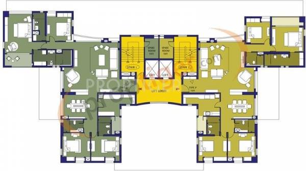 Images for Cluster Plan of Ambuja Neotia Upohar Luxury Gold