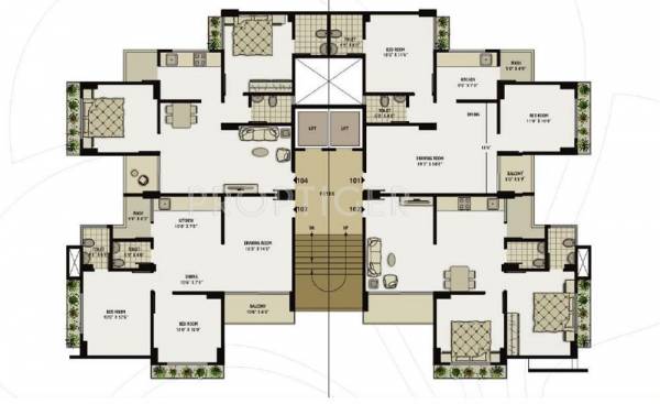 Images for Cluster Plan of Shivam Priory Images for Cluster Plan of Shivam Priory