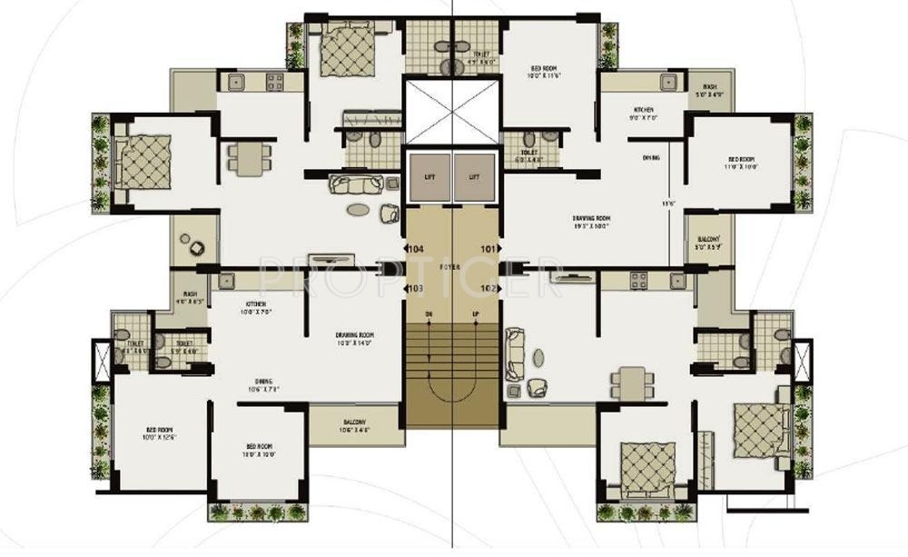 Images for Cluster Plan of Shivam Priory