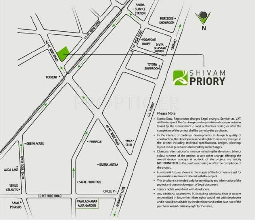 priory Images for Location Plan of Shivam Priory